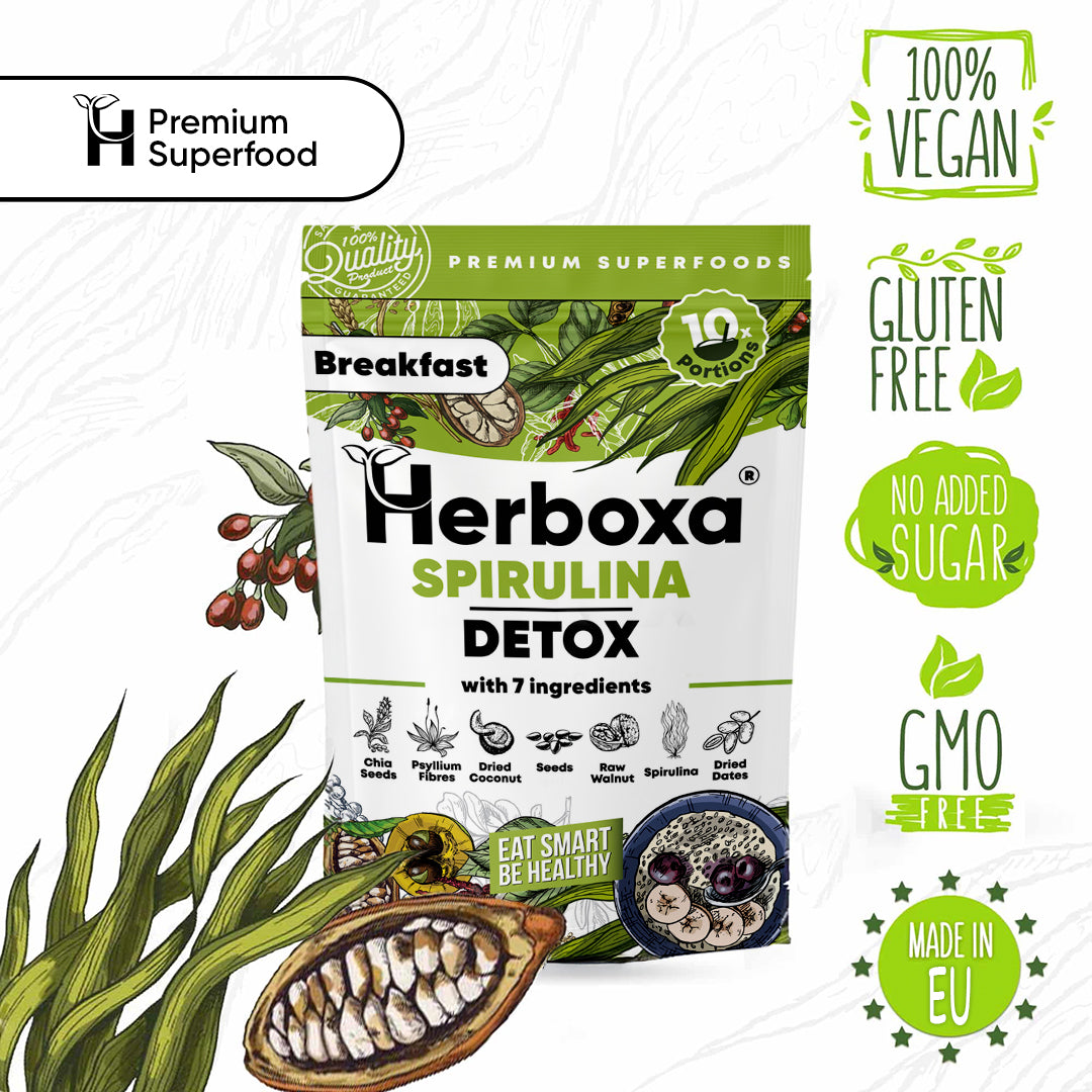 Spirulina Detox – Az egészséges „gyorsétel”: spirulina reggelire