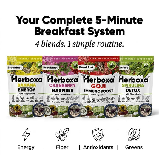 Herboxa® szuperélelmiszer-csomag – 4 termék
