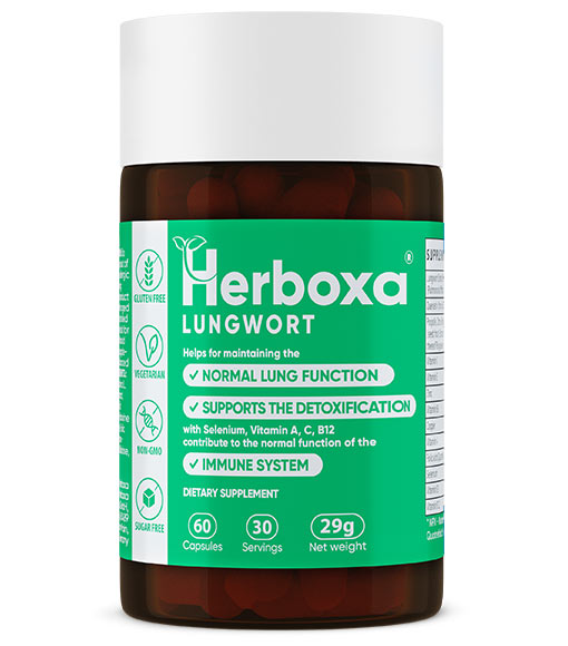 Herboxa® Lungwort - 60 Kapszula