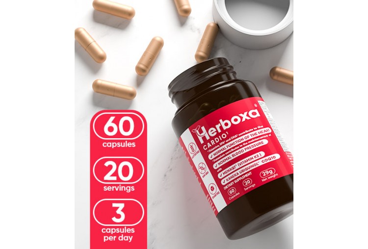 HERBOXA CARDIO - 60 Kapszulák