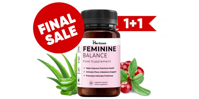 Feminine Balance - A tökéletes étrend-kiegészítő a nők egészségéért a Herboxától