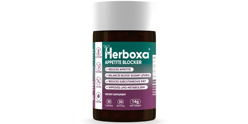 Herboxa® APPETITE BLOCKER | Hozza egyensúlyba az étvágyát és élvezze az ételeket, amiket szeret!