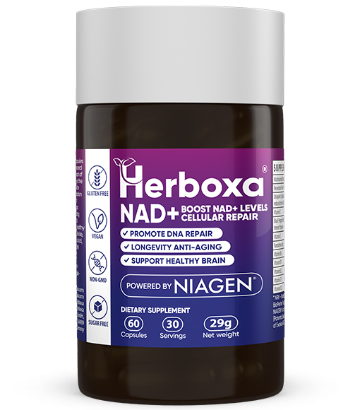 Herboxa® NAD+ | Innovatív öregedésgátló étrend-kiegészítő