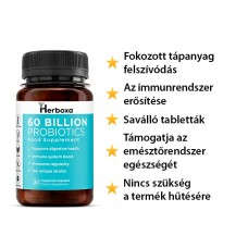 Herboxa Probiotic 60 Billion| Étrend-kiegészítő